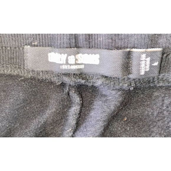 Men’s Only & Sons Track Pant Jogger Sweatpants Trousers Black - Picture 6 of 9